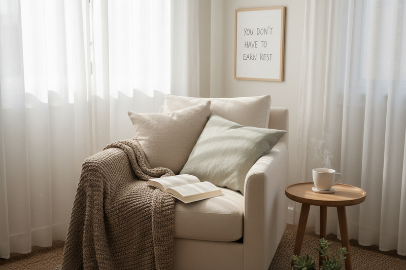 You Don't Have to Earn Rest