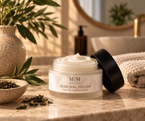 Renewal Polish — Green Tea Antioxidant Face Scrub